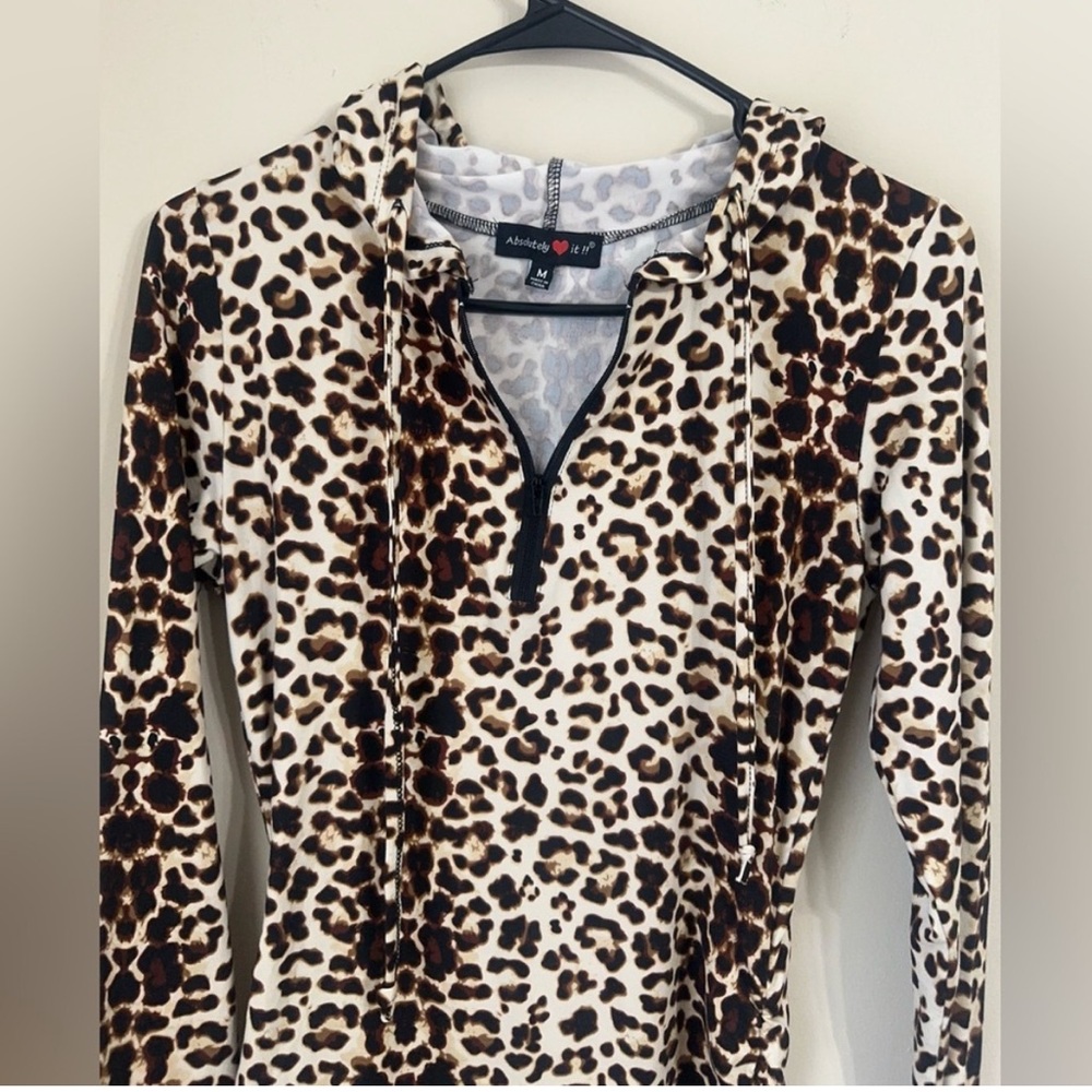Absolutely ❤️ it hoodie print dress women - Picture 4 of 5